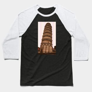 leaning tower of pisa Baseball T-Shirt